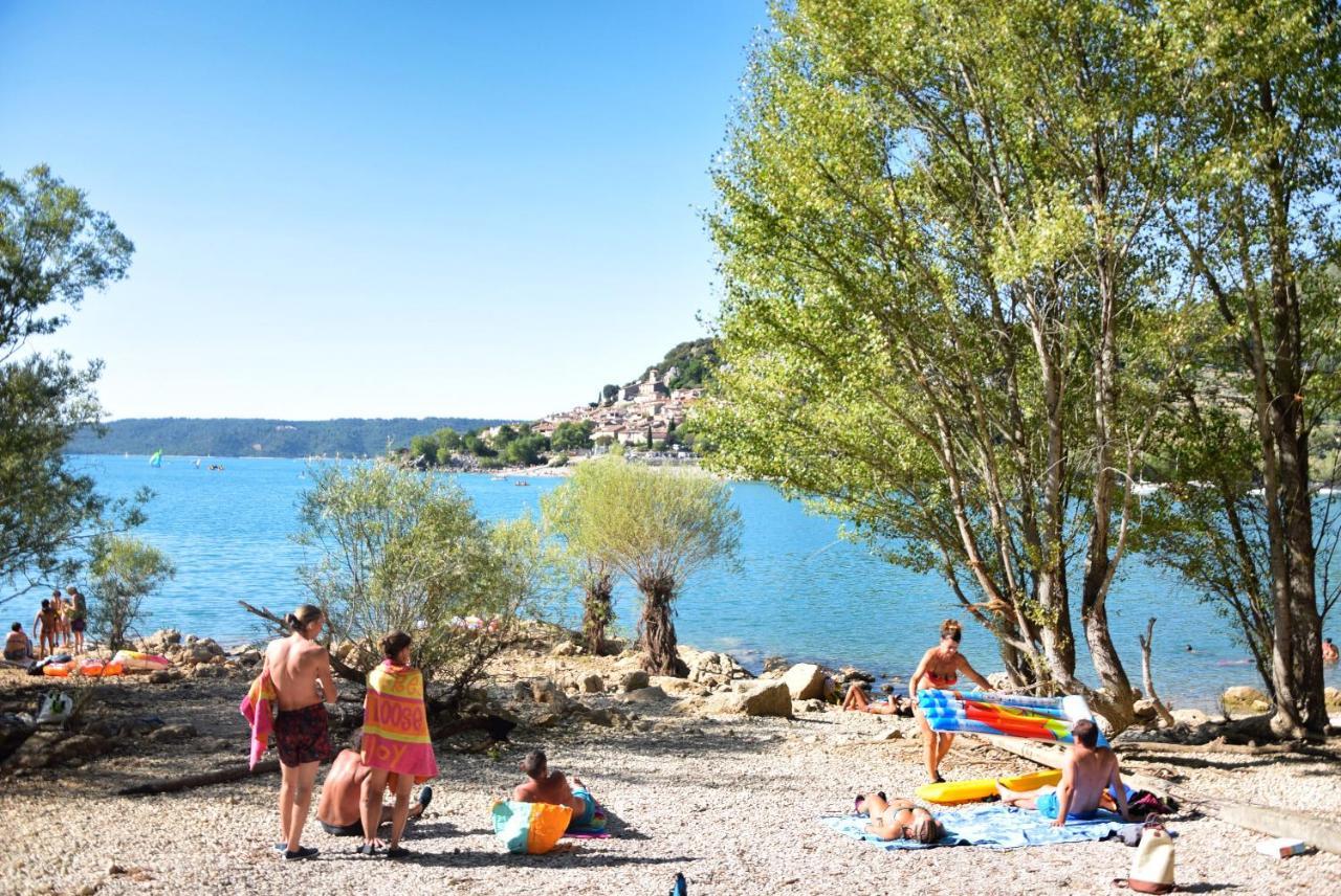 Camping Rives Du Lac De Sainte Croix Hotel Bauduen Exterior photo